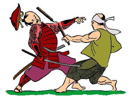 samurai vs okinawec